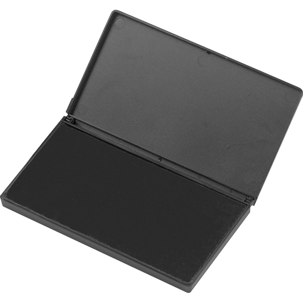 PAD STAMP FOAM BLACK 1 Bahamas Office and School Supplies
